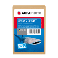 Agfa Photo APHP338B_343CSET Multipack Schwarz / mehrere Farben