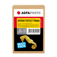Agfa Photo APET071 T089SETD Multipack Schwarz / Cyan / Magenta / Gelb