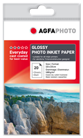 Agfa Photo Glossy Inkjet Paper 10x15 Weiss