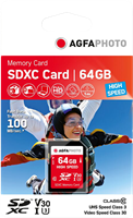 Agfa Photo SDXC 64 GB UHS-I U3 V30 