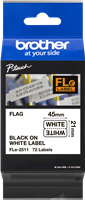 Brother FLe-2511, 21x45 mm, 72 Etiketten Schwarz auf Weiß