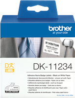 Brother Schwarz auf Weiß