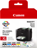 Canon PGI-2500XL Multipack Schwarz / Cyan / Magenta / Gelb