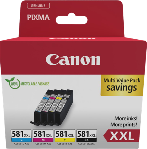 Canon PIXMA TR7550 CLI-581 XXL