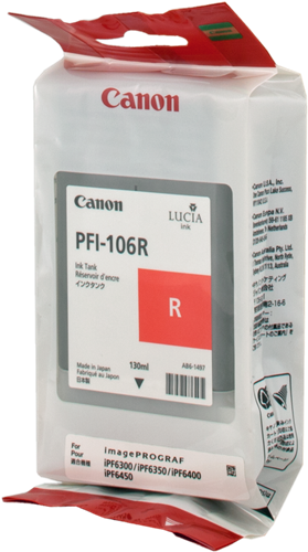 Canon PFI-106r Rot Druckerpatrone