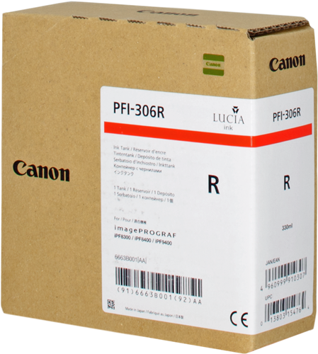 Canon PFI-306r Rot Druckerpatrone