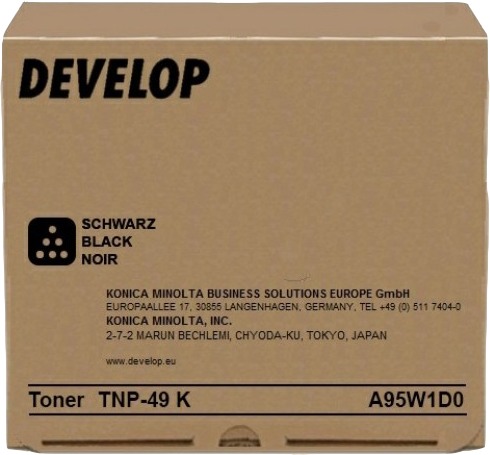 Develop TNP-49 K Schwarz Toner