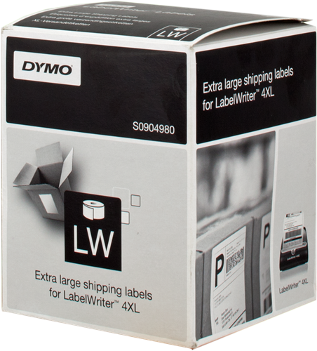 DYMO S0904980 XL-Versandetiketten 104x159mm Weiss