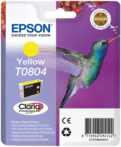 Epson T0804 Gelb Druckerpatrone
