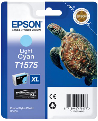Epson T1575 XL Cyan (hell) Druckerpatrone