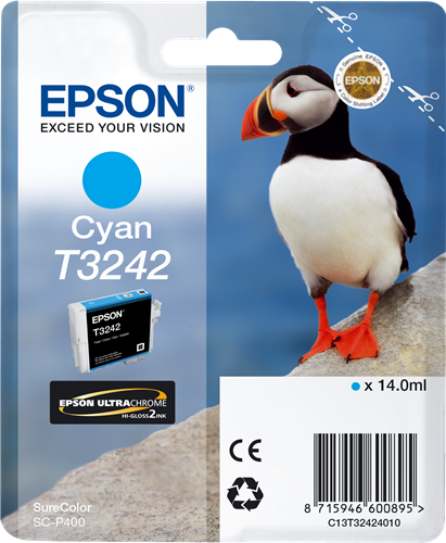 Epson T3242 Cyan Druckerpatrone