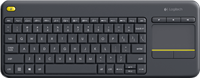 Logitech K400 Plus Tastatur Schwarz