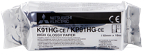 Mitsubishi Thermopapierrolle KP91HG-CE Weiss