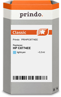 Prindo Basic (363) Cyan (hell) Tintenpatrone