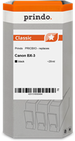 Prindo BX-3 Schwarz Tintenpatrone