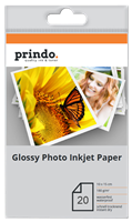 Prindo Fotopapier - Glossy Paper InkJet 10x15 Weiss