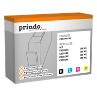 Prindo PRSHP88XL Multipack Schwarz / Cyan / Magenta / Gelb