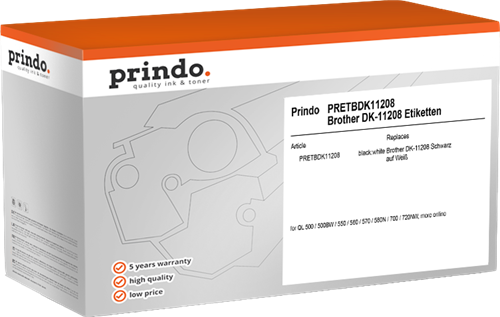 Prindo QL 1050 PRETBDK11208