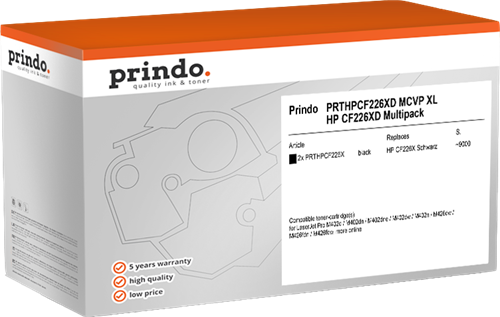 Prindo LaserJet Pro M402dw PRTHPCF226XD MCVP
