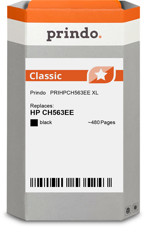 Schwarz Druckerpatrone XL Classic Prindo